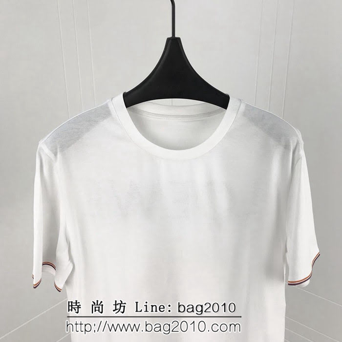 LOEWE羅意威 18秋冬新款短袖 黑色油燈logo 數碼直噴工藝 定制面料 高版本情侶款 ydi2045
